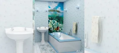 Отделка ванной пластиковыми панелями в Челябинске | Услуги | Авито