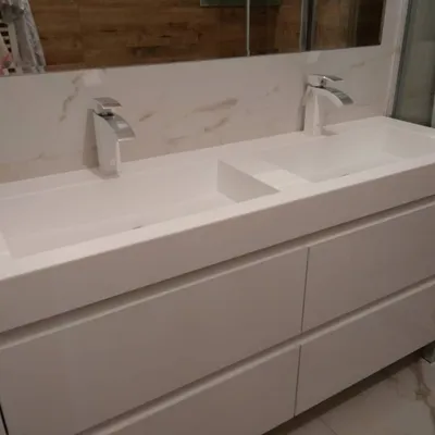 Мебель для ванной комнаты - изготовление по проектам, фото
