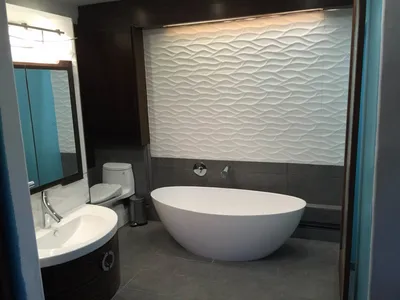 3D-панели для ванной - Ремонт без проблем