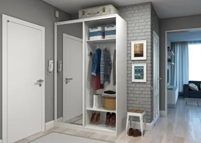 Как устроить гардеробные на 50 кв. М – два варианта перепланировки -  archidea.com.ua