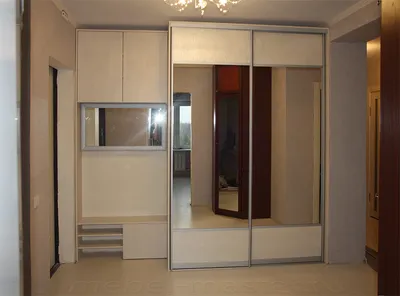 Шкаф с зеркалом в прихожую, какие существуют модели конструкций