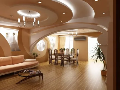Потолки из гипсокартона и их дизайн | Мебель. Дизайн. Интерьер.