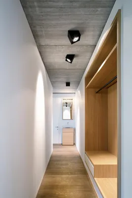 Потолок в длинном коридоре - 70 фото