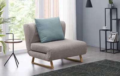 Кресло-кровать Rosy, бежевый/мята | Купить по выгодной цене в  интернет-магазине iModern.ru