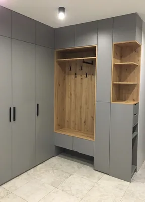 Шкаф в прихожую в современном стиле с крючками по выгодным ценам от «Алька  Мебель» - 1215362910