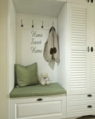 40 фото белая мебель (шкафы) в интерьере прихожей | Спальня в стиле  шебби-шик, Интерьер, Кухня в стиле шебби-шик