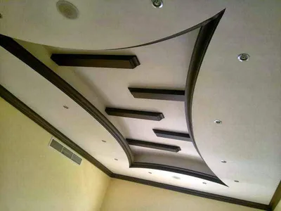 Потолок из гипсокартона в прихожей (фото)