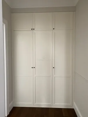 Белый трехдверный шкаф «Сканди» в скандинавском стиле, Арт.625