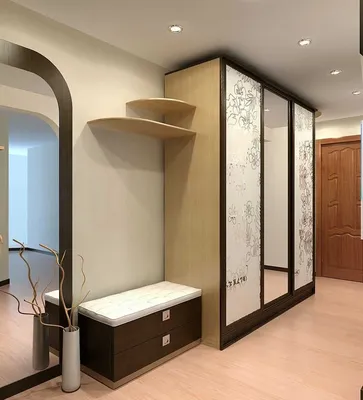 Встроенные шкафы в интерьере - 150 фото новинок дизайна и сочетания  современной мебели