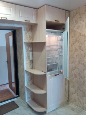 Холодильник в коридоре - 67 фото