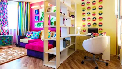Детская и гостиная в одной комнате – как обустроить удобное пространство  для всех членов семьи - 21 фото