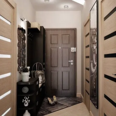 Маленький коридор в квартире - 67 фото