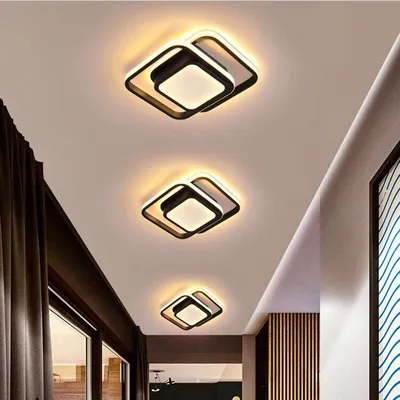 Светодиодный потолочный светильник 26W Потолочный светильник для ванной  комнаты Спальня Прихожая IP54 3000 K (Теплый свет) купить недорого —  выгодные цены, бесплатная доставка, реальные отзывы с фото — Joom