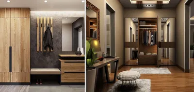 Интерьер коридора 2021: отделка, стиль, мебель