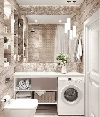 Дизайн маленькой ванной комнаты — как оформить и разместить все необходимое  в ванной небольших размеров