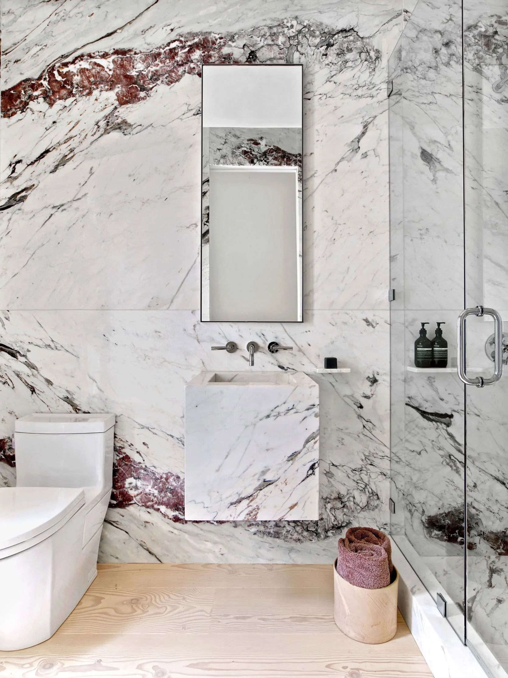 Дизайн-проект санузла – правила создание интерьера совмещенной, раздельной ванной и туалета