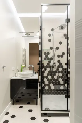 черно-белый санузел | Framed bathroom mirror, Bathroom mirror, Vanity mirror