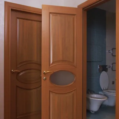 Можно ли ставить шпонированные двери в ванную?
