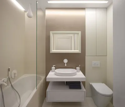 Дизайн ванной совмещенный с туалетом » Современный дизайн на Vip-1gl.ru