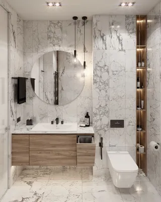 Квартира для холостяка | Гостевой санузел - Галерея 3ddd.ru | Washroom  design, Bathroom design, Guest bathroom design
