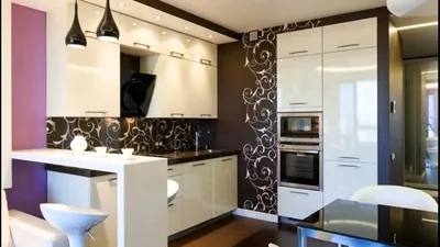 Планировка и дизайн интерьера кухни-гостиной 20 квадратных метров