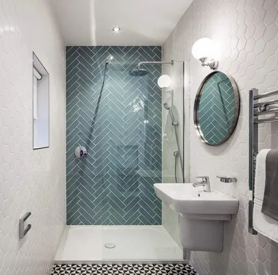 Дизайн раздельного санузла: туалет и ванна в одном стиле, фото в  пятиэтажной панельке