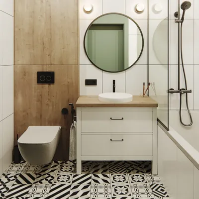 Интерьер ванной комнаты в скандинавском стиле – вдохновение от дизайнеров  11.ua