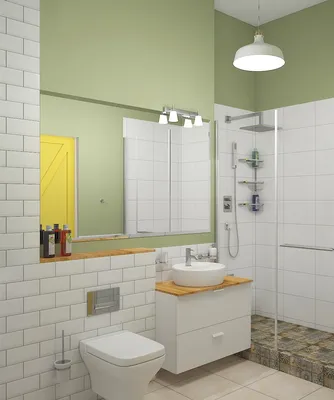 Ванная комната в скандинавском стиле — Идеи ремонта