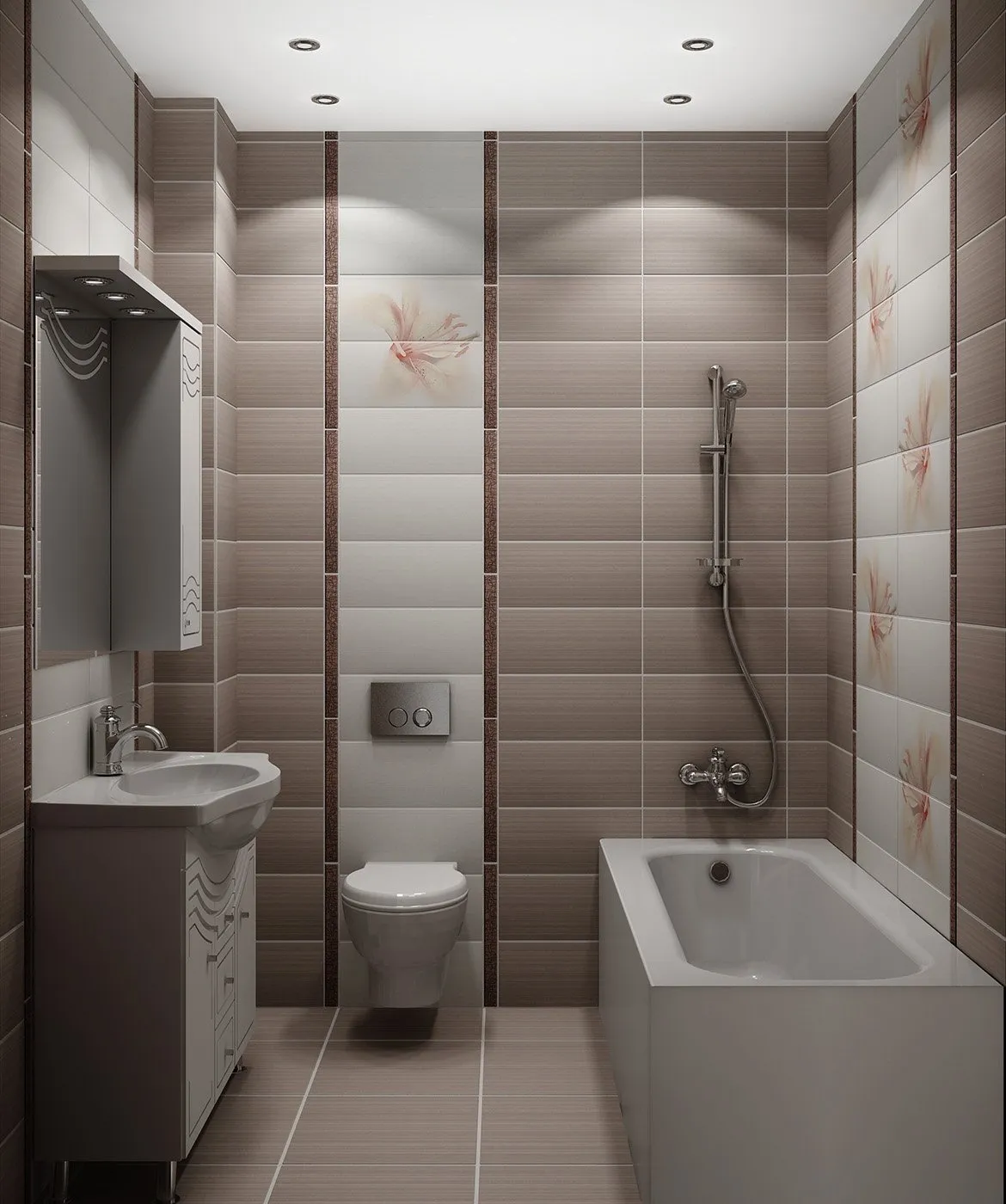 Дизайн ванной комнаты: материалы для отделки стен