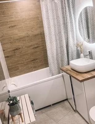 Ванная комната 4кв.м в 2023 г | Небольшие ванные комнаты, Ванная стиль,  Ванна плитка