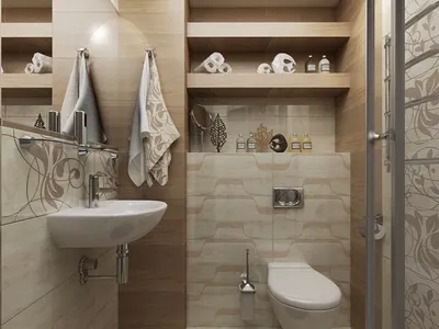 Современный дизайн ванны и санузла