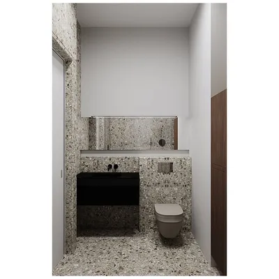 г.Самара, Комната с душем в стиле минимализм