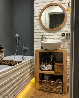 Идеальный санузел без плитки и с зелёной стеной над ванной: дешево и  красиво! | Твоя квартира | Дзен