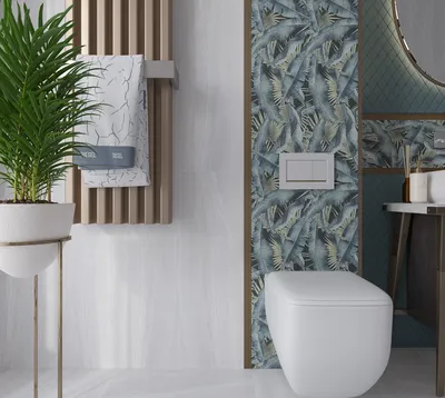 Bathroom with tile Kerama Marazzi - Работа из галереи 3D Моделей