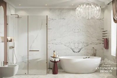 2 этаж. Хозяйская ванная комната ⋆ Элитный дизайн интерьера в Ташкенте -  Антонович Дизайн