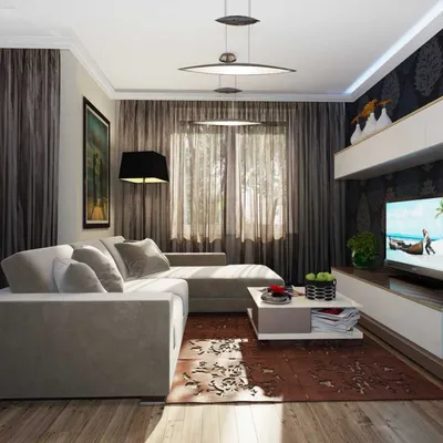 Дизайн зала в квартире - 200 реальных фото и практичных рекомендаций