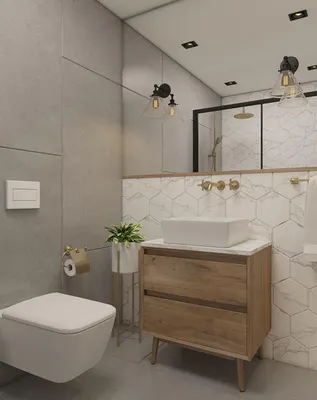 Современная плитка для дизайна большой и маленькой ванной комнаты — 92  фото, ТрендоДом