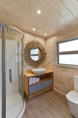 Bathroom in the Verandah Plan | Деревянные дома, Дизайн загородного дома,  Ванная стиль