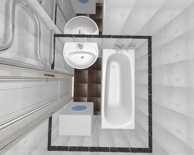 Дизайн-проект ванной комнаты и санузла – 2023, дизайн-группа Нисса,  Новосибирск, Академгородок
