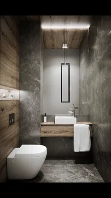 Ванная комната серый мрамор дерево | Diseño baños pequeños, Diseño de  baños, Diseño de baños modernos