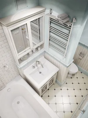 Как обустроить маленький санузел: проект в стиле прованс — INMYROOM |  Интерьер, Гранитная ванная, Винтажные ванные комнаты