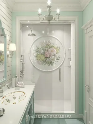 Мозаика в душевой в стиле Прованс | Bathroom design decor, Bathroom decor  themes, Chic bedroom decor