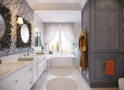Ванная комната в стиле прованс: основы дизайна, характерные черты  сантехники и мебели в санузлах, фото
