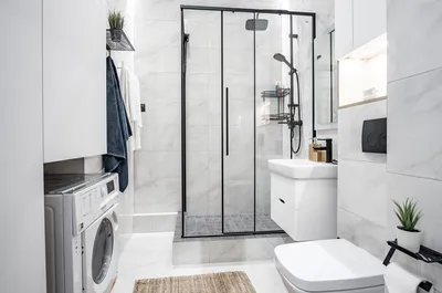Ванные комнаты в скандинавском стиле –135 лучших фото-идей дизайна  интерьера ванной | Houzz Россия