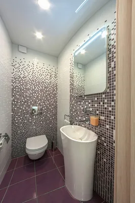 Мозаика в ванной комнате: фото дизайна смотрите на InteriorExplorer.ru