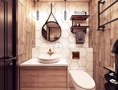 Дизайн-проект санузла, ванные комнаты, душевые кабины и панели,  керамическая плитка, мозаика — Идеи ремонта