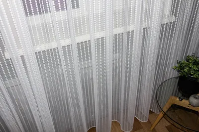 Готовый белый тюль сетка с вертикальными полосками в спальню, зал, ширина  500 см, высота 250 см: продажа, цена в Херсонской области. Гардины от  \"Магія штор\" - 1446600910