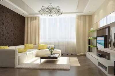 Большие гостиные – 135 лучших фото-идей дизайна интерьера зала | Houzz  Россия
