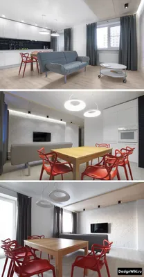 Дизайн гостиной со светлым полом - 66 фото
