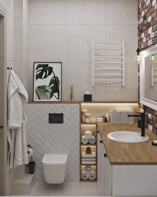 Как визуально увеличить ванную комнату - ВыИскали